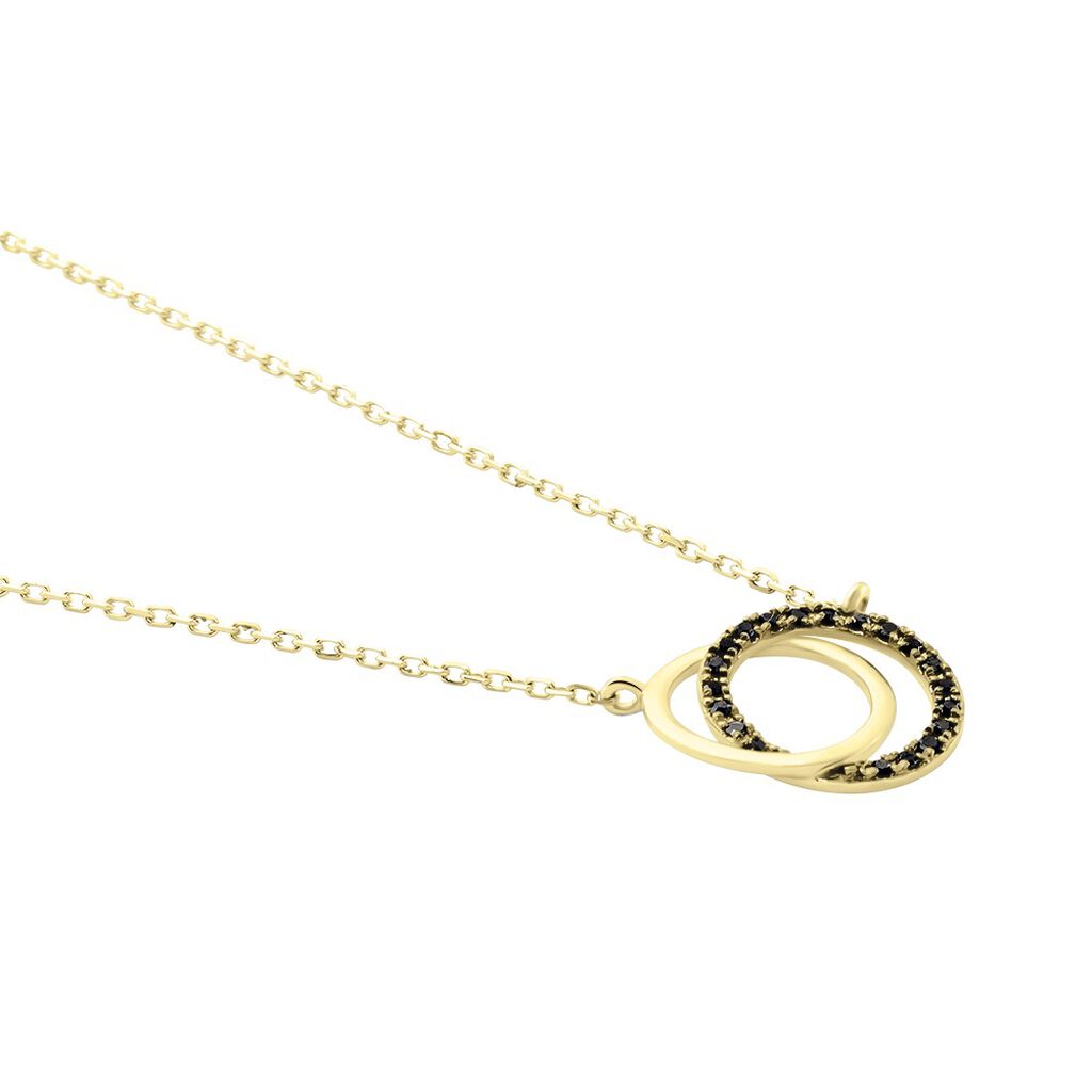 Collier Or Jaune Tresha Diamants - Colliers Femme | Histoire d’Or