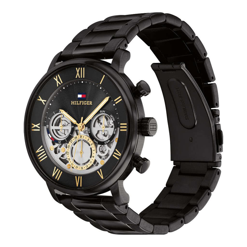 Montre Tommy Hilfiger Legend Noir - Nouveautés Homme | Histoire d’Or
