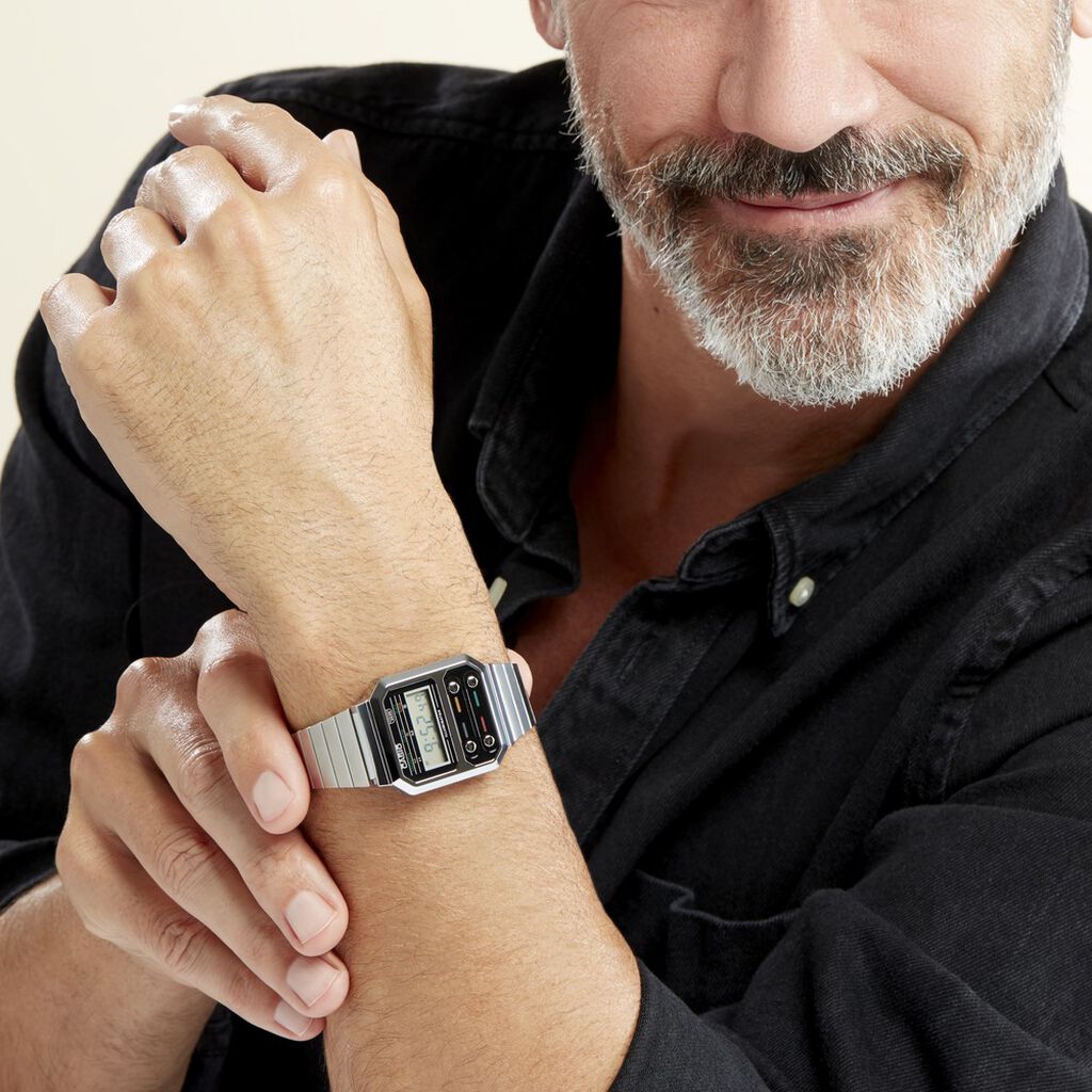 Montre Casio Collection Gris - Montres Famille | Histoire d’Or