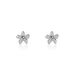 Boucles D'oreilles Puces Argent Blanc Catherine Oxydes De Zirconium - Boucles d'oreilles fantaisie Femme | Histoire d’Or