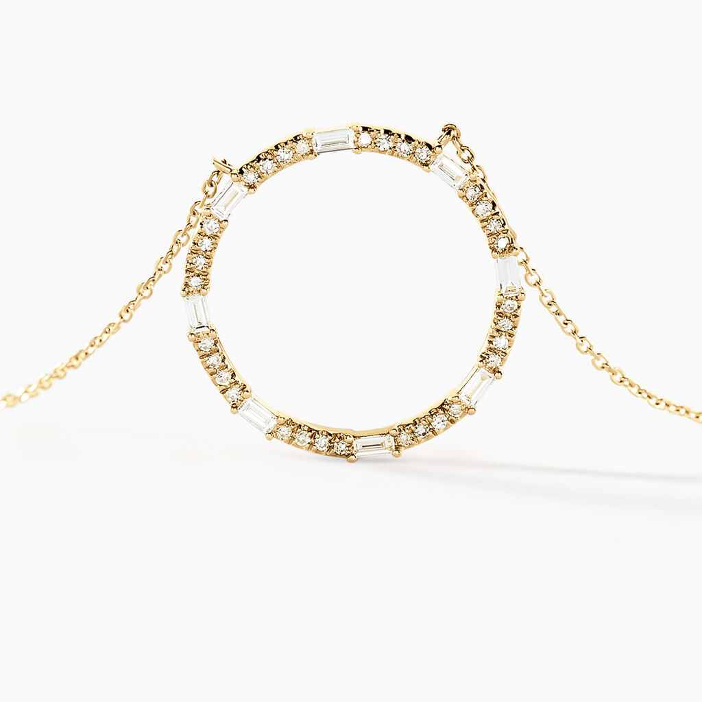 Collier Evgeni Or Jaune Diamant - Colliers Femme | Histoire d’Or