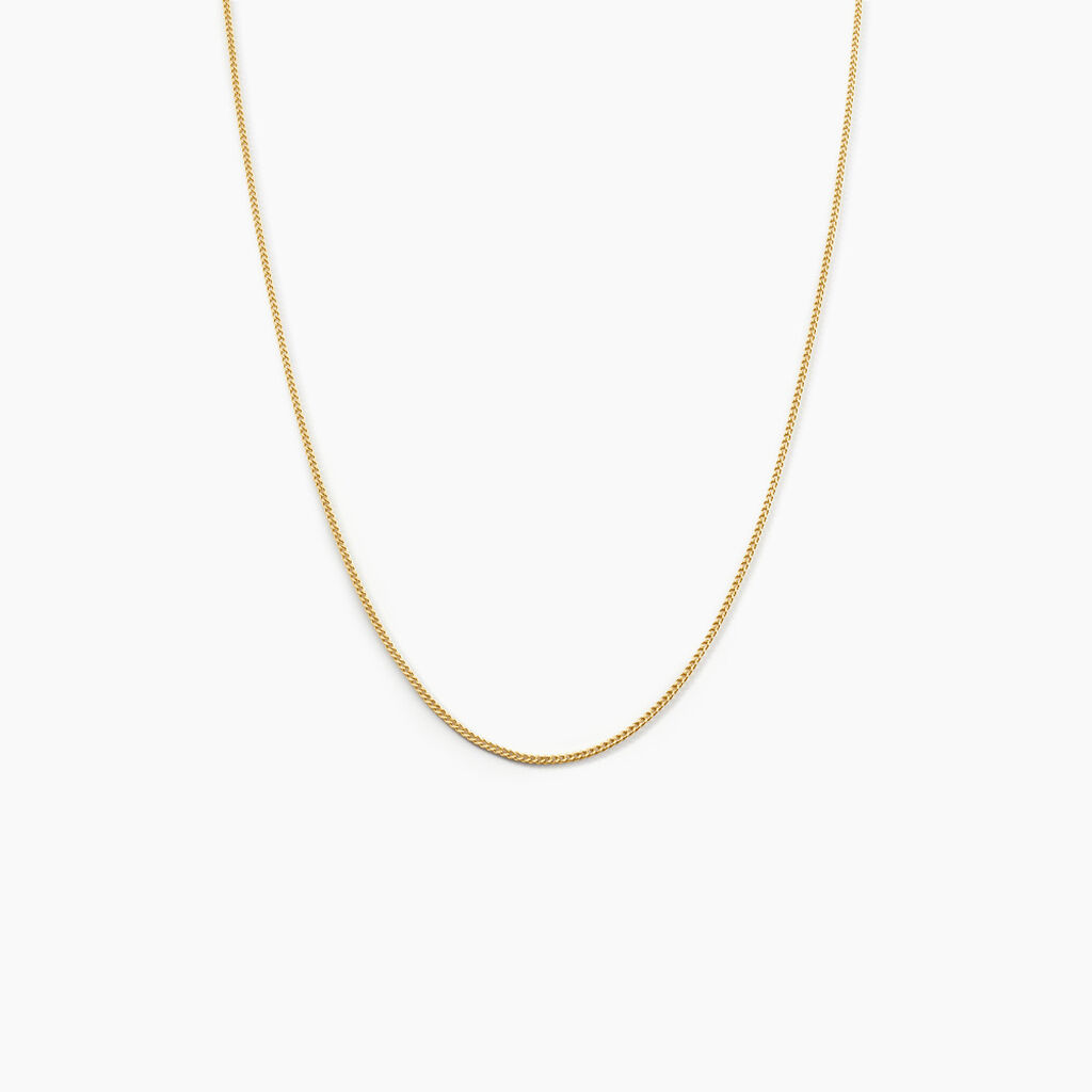 Chaîne Iris Maille Gourmette Or Jaune