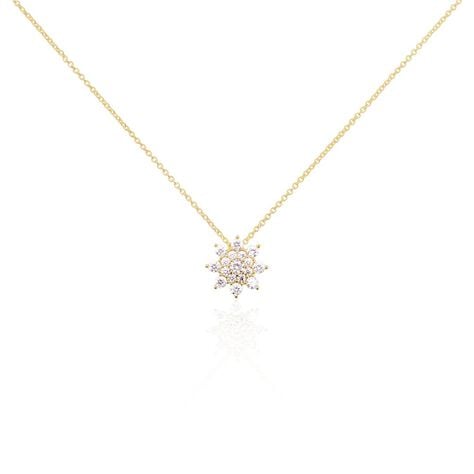 Collier Plaqué Or Sadoth Oxydes De Zirconium - Colliers Femme | Histoire d’Or