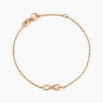 Bracelet Ajna Plaqu&eacute; Or Jaune - Bracelets cha&icirc;ne Femme | Histoire d&rsquo;Or