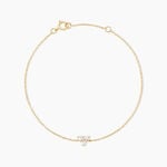 Bracelet Akamu Or Jaune Oxyde De Zirconium - Bracelets Femme | Histoire d&rsquo;Or