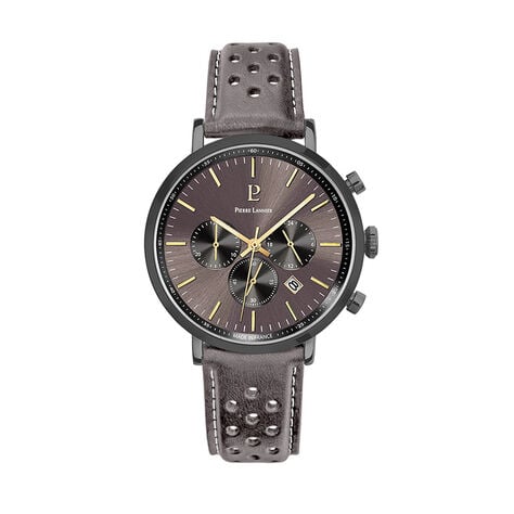 Montre Pierre Lannier Baron Gris - Montres Homme | Histoire d’Or