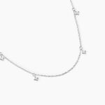 Collier Callias Argent Blanc Oxyde De Zirconium -  Femme | Histoire d&rsquo;Or