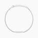 Bracelet Jordana Argent Blanc - Bracelets Femme | Histoire d’Or