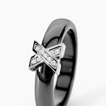 Bague Edwin Argent Blanc Oxyde De Zirconium - Bagues avec pierre Femme | Histoire d&rsquo;Or