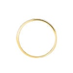 Bague Clotilda Or Jaune Diamant - Bagues avec pierre Femme | Histoire d&rsquo;Or