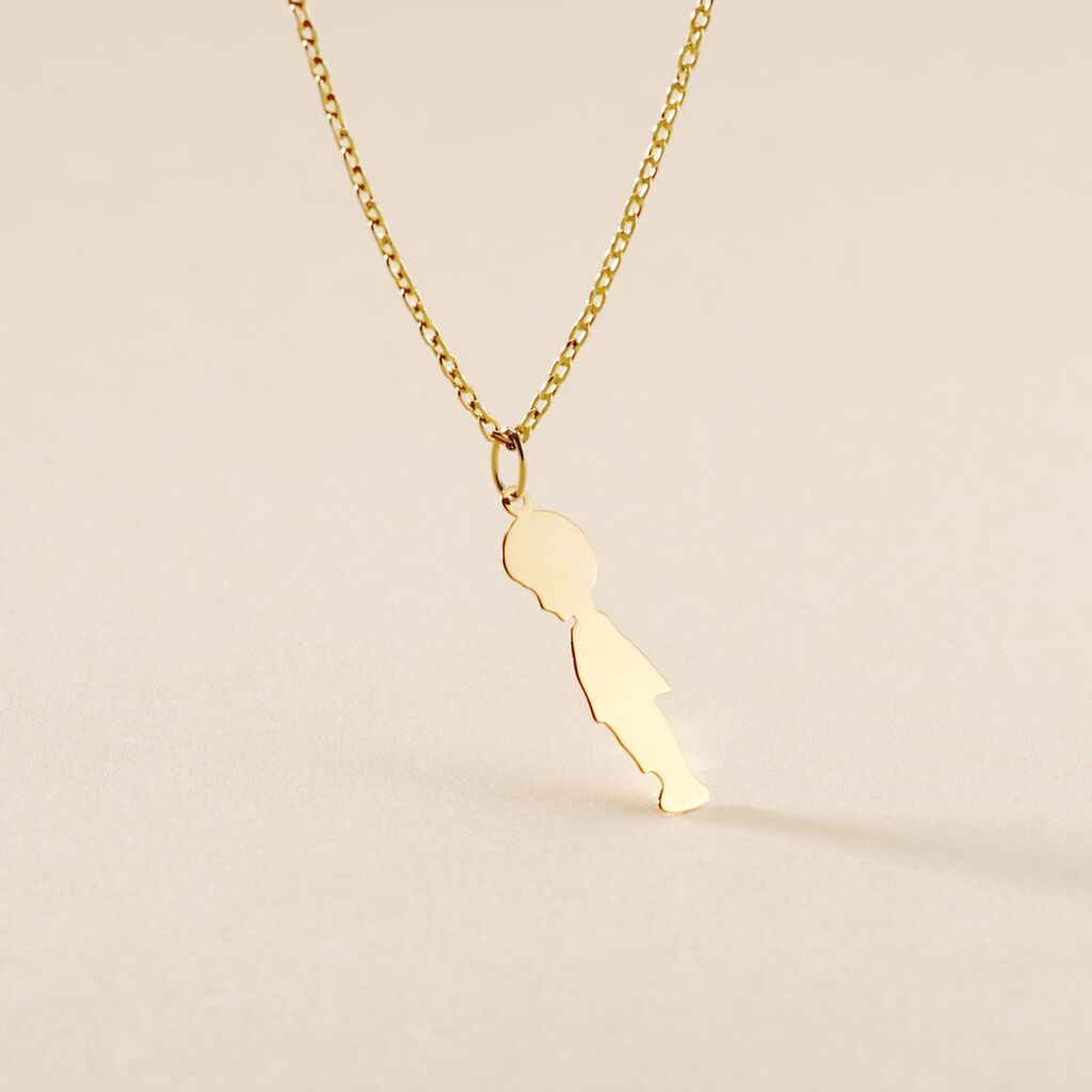 Pendentif Estrellita Garcon Or Jaune - Pendentifs Famille | Histoire d’Or