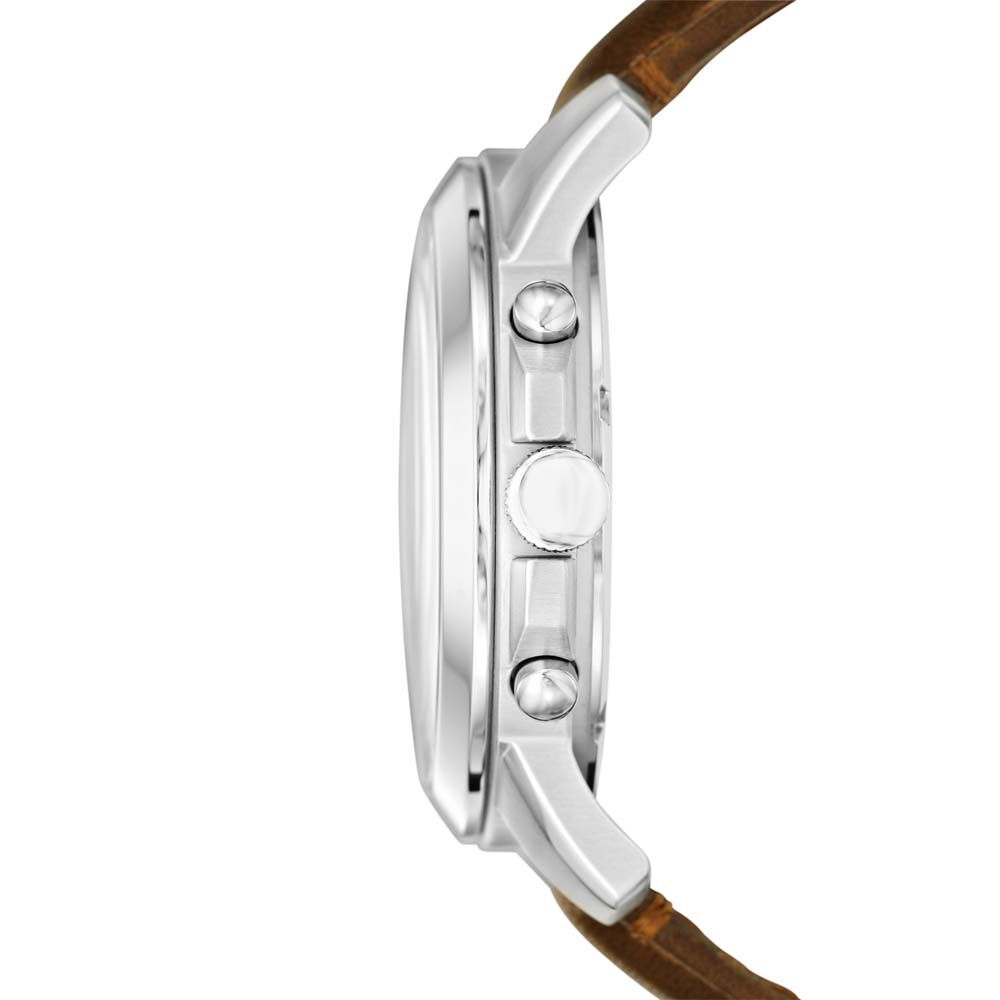 Montres Fossil FS4735 Acier Boucle Ardillon Blanc Ronde - HIMHB131010 •  Histoire d'Or