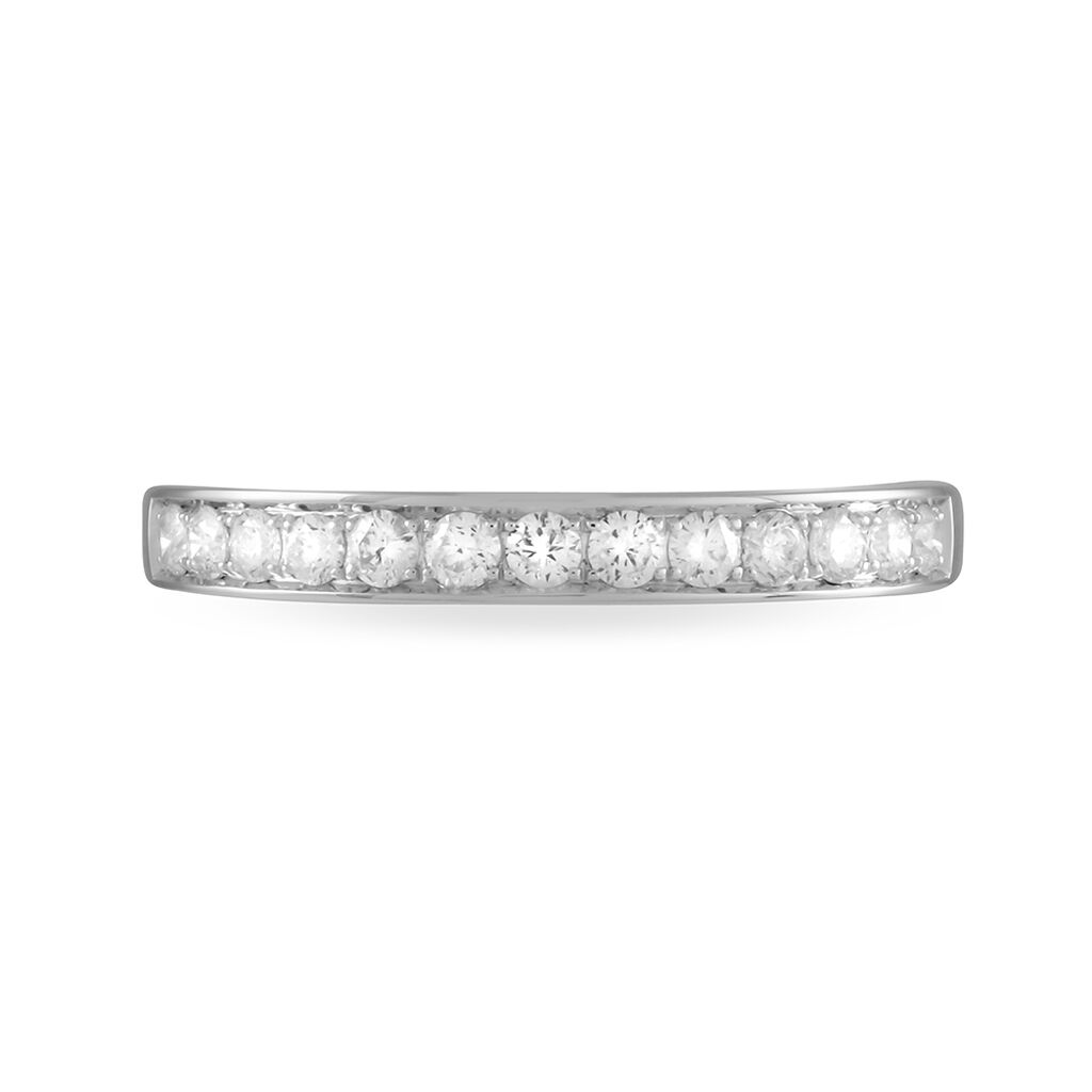 Alliance Rhea Or Blanc Diamant - Alliances Femme | Histoire d’Or