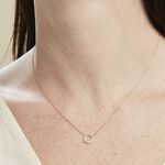 Collier Lim Or Jaune Oxyde De Zirconium - Colliers Femme | Histoire d&rsquo;Or