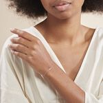 Bracelet Tylane Or Blanc Diamant - Bracelets Femme | Histoire d&rsquo;Or