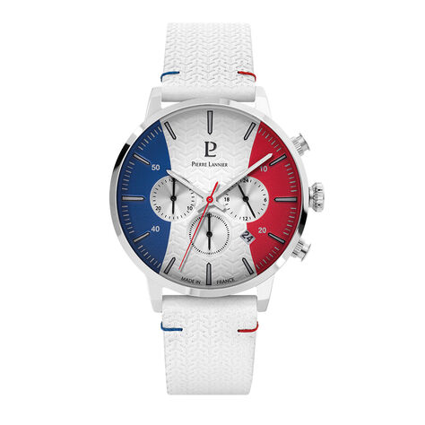 Montre Pierre Lannier Fraternite Tricolore - Montres Homme | Histoire d&rsquo;Or