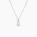 Collier Silvette Argent Blanc Oxyde De Zirconium - Colliers fantaisie Femme | Histoire d’Or