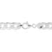 Bracelet Vivian Maille Alternee 1/3 Argent Blanc - Bracelets chaîne Homme | Histoire d’Or