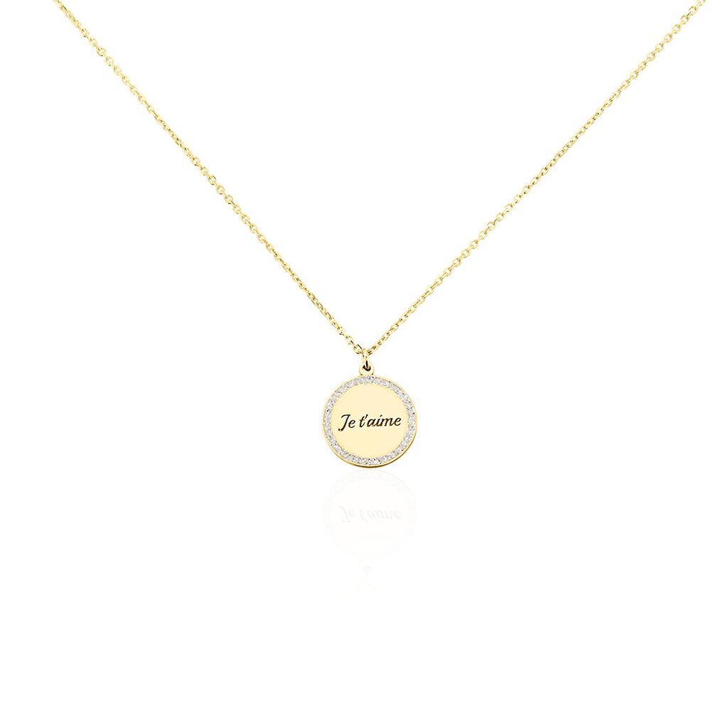 Collier Meshach Or Jaune - Colliers Femme | Histoire d&rsquo;Or