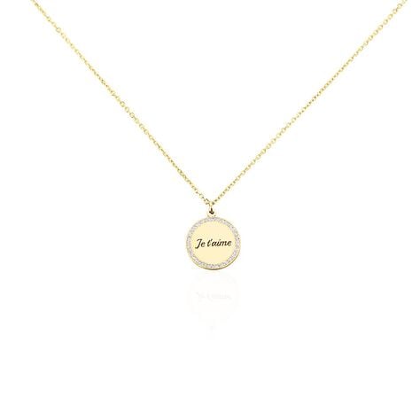 Collier Meshach Or Jaune - Colliers Femme | Histoire d&rsquo;Or