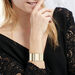 Bracelet Jonc Aissa Acier Jaune - Bracelets fantaisie Femme | Histoire d’Or