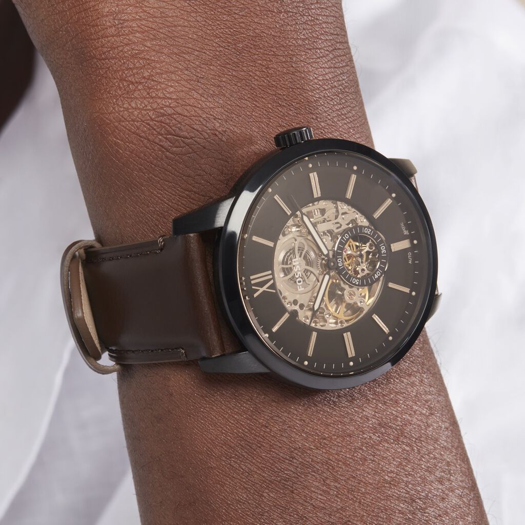 Montre Fossil Townsman Auto Noir - Montres Homme | Histoire d’Or