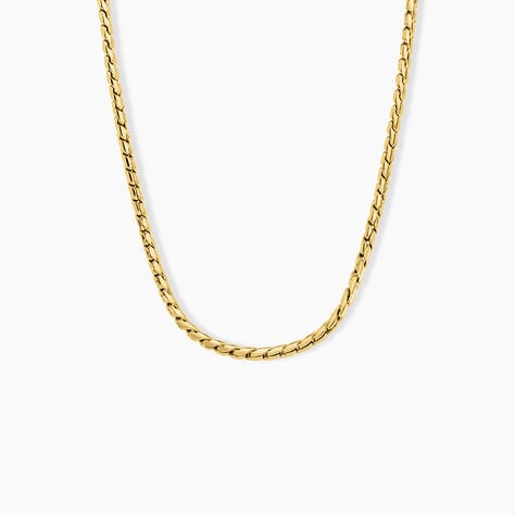 Collier Sloane Acier Jaune - Colliers fantaisie Femme | Histoire d&rsquo;Or