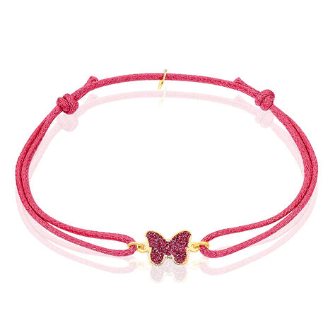 Bracelet Solena Papillon Or Jaune - Bracelets cordon Enfant | Histoire d’Or