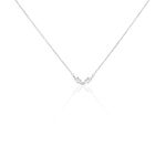 Collier Winter Sweetness Argent Blanc Oxyde De Zirconium - Colliers fantaisie Femme | Histoire d&rsquo;Or