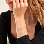 Bracelet Giulette Argent Blanc Oxyde De Zirconium - Bracelets Femme | Histoire d&rsquo;Or