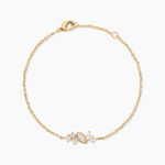 Bracelet Aurena Plaque Or Jaune Oxyde De Zirconium - Bracelets Femme | Histoire d&rsquo;Or