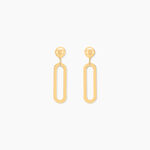 Boucles D'oreilles Pendantes Link Or Jaune - Boucles d'oreilles pendantes Femme | Histoire d&rsquo;Or