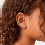 Boucles D'oreilles Puces Winny Or Jaune Oxyde De Zirconium - Clous d'oreilles Enfant | Histoire d&rsquo;Or