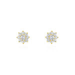 Boucles D'oreilles Or Jaune Eleanor Oxydes - Boucles d'oreilles pendantes Femme | Histoire d&rsquo;Or