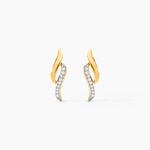 Boucles D'oreilles Puces Callum Or Jaune Diamant - Boucles d'oreilles pendantes Femme | Histoire d&rsquo;Or
