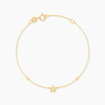 Bracelet Fenton Or Jaune Oxyde De Zirconium - Bracelets Famille | Histoire d&rsquo;Or