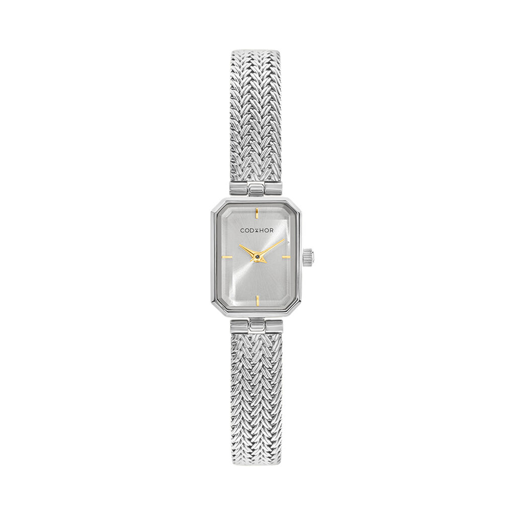 Montre Codhor Gaby Argent&eacute; - F&ecirc;te des m&egrave;res Femme | Histoire d&rsquo;Or