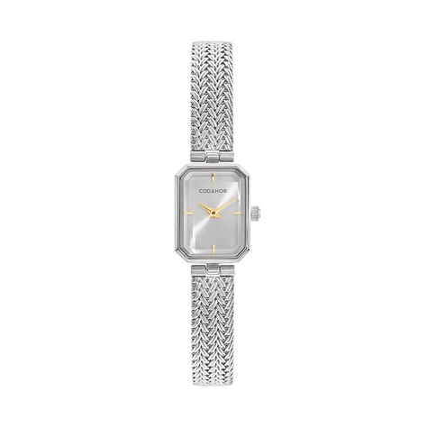 Montre Codhor Gaby Argent&eacute; - F&ecirc;te des m&egrave;res Femme | Histoire d&rsquo;Or