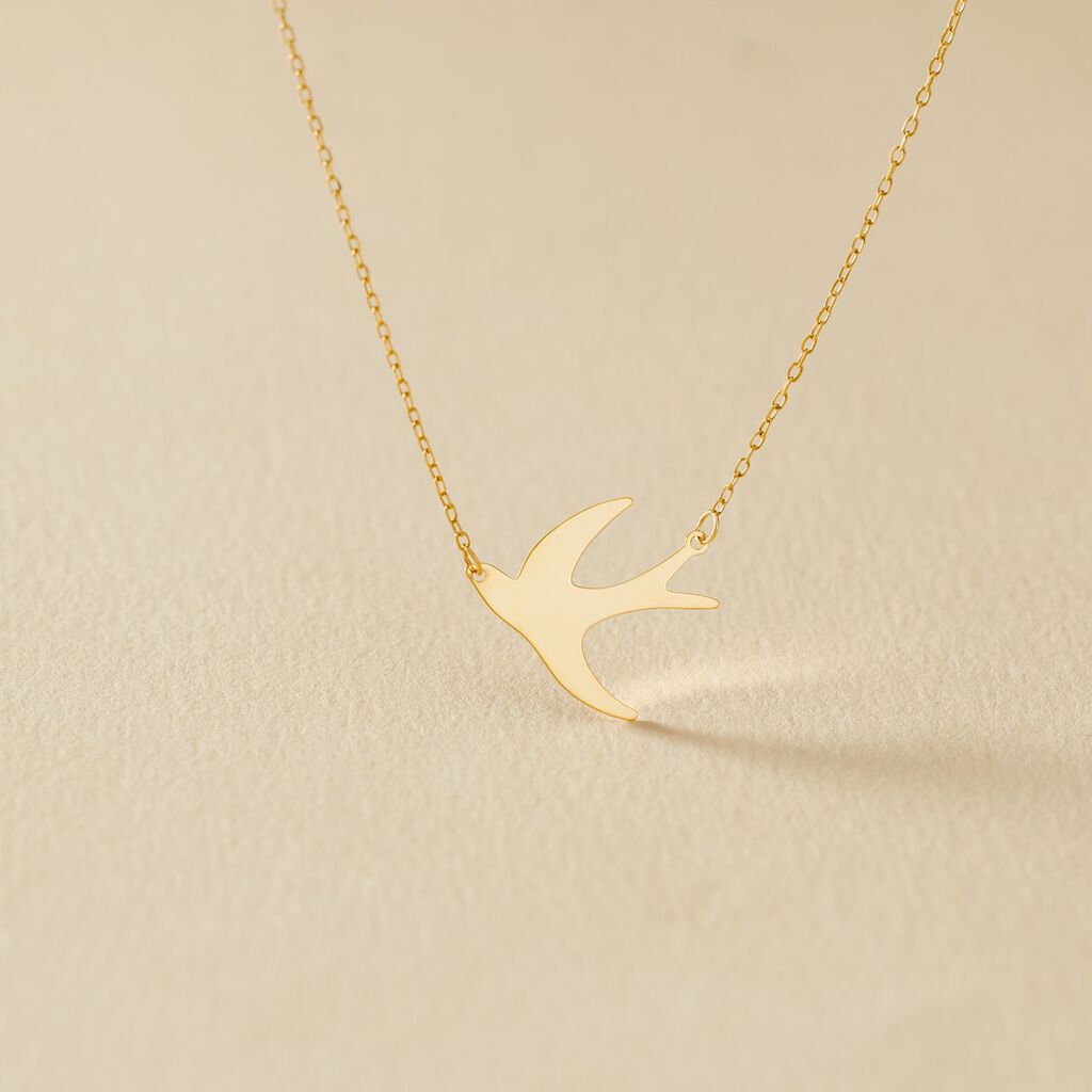 Collier Andreea Or Jaune - Bijoux sans pierre Femme | Histoire d&rsquo;Or