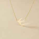 Collier Andreea Or Jaune - Bijoux sans pierre Femme | Histoire d&rsquo;Or