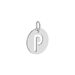 Pendentif Elio P Argent Blanc - Pendentifs Famille | Histoire d’Or