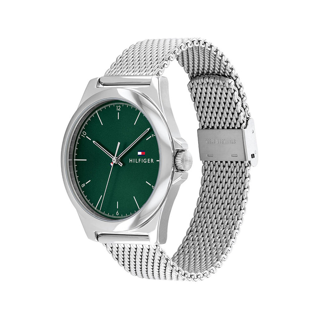 Montre Tommy Hilfiger Vert - Montres Homme | Histoire d&rsquo;Or