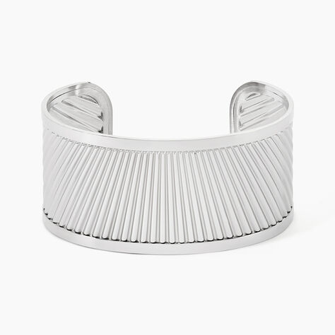 Bracelet Jonc Aud Acier Blanc - Bracelets joncs Femme | Histoire d&rsquo;Or