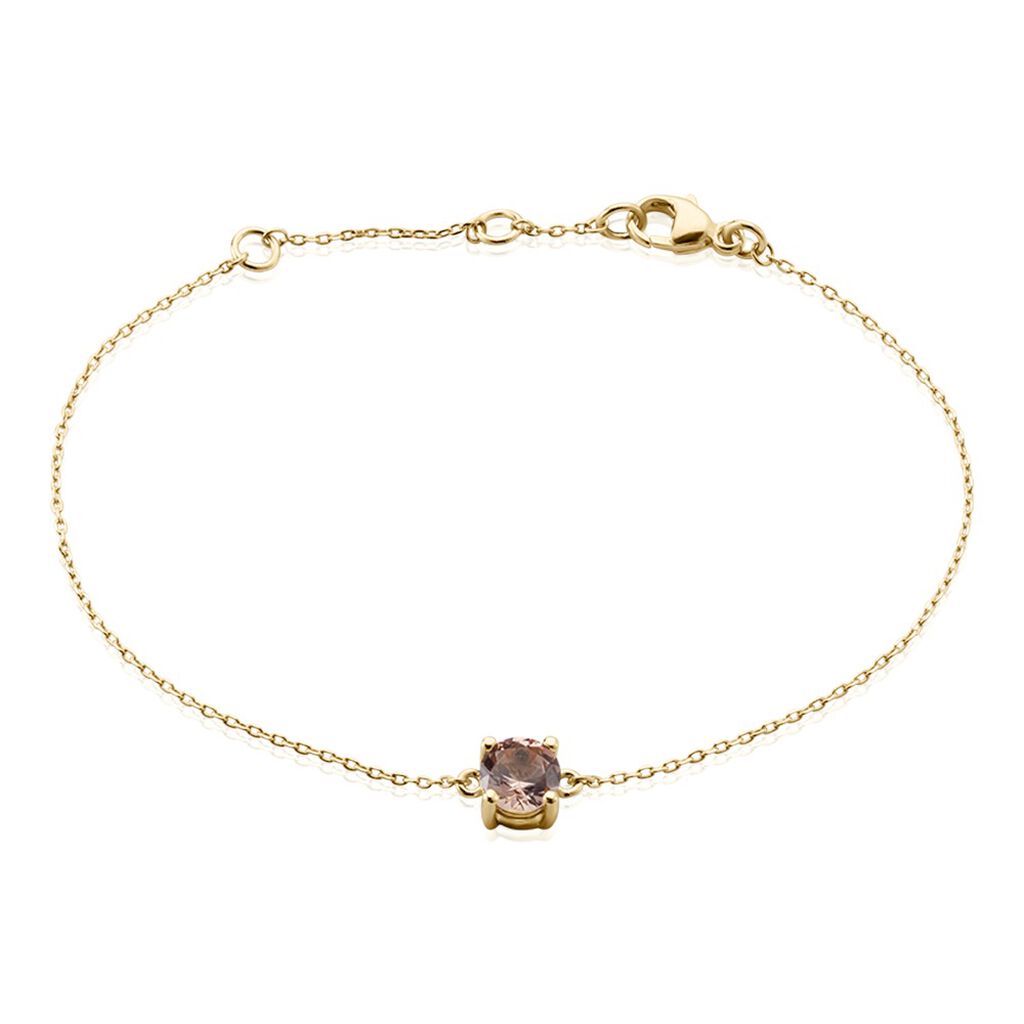 Bracelet Plaqué Or Jaune Nilay Oxyde De Zirconium