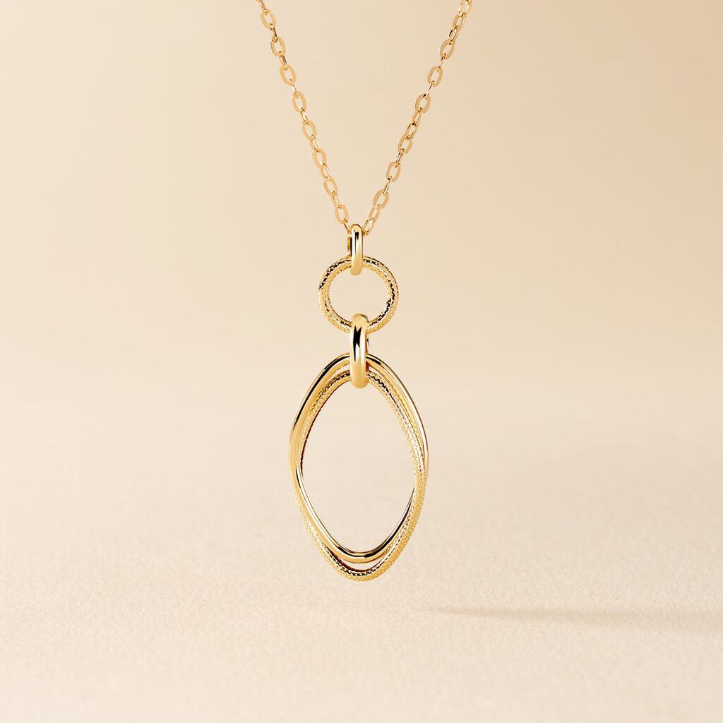 Collier Albia Or Jaune - Chaines Femme | Histoire d&rsquo;Or