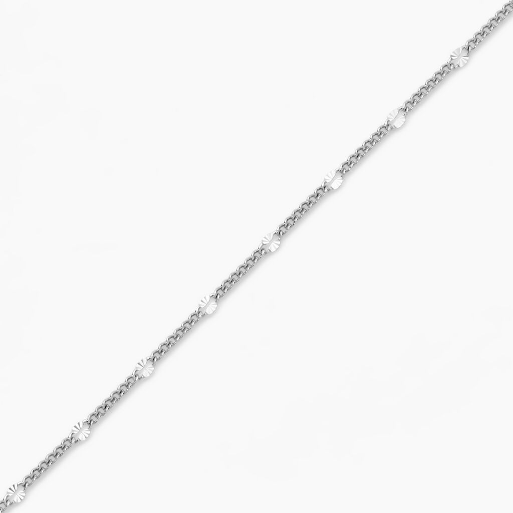 Bracelet Tessie Argent Blanc - Bijoux sans pierre Femme | Histoire d&rsquo;Or