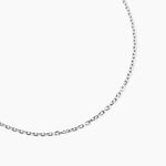 Collier Maille Argent Claudine - Chaines Homme | Histoire d&rsquo;Or