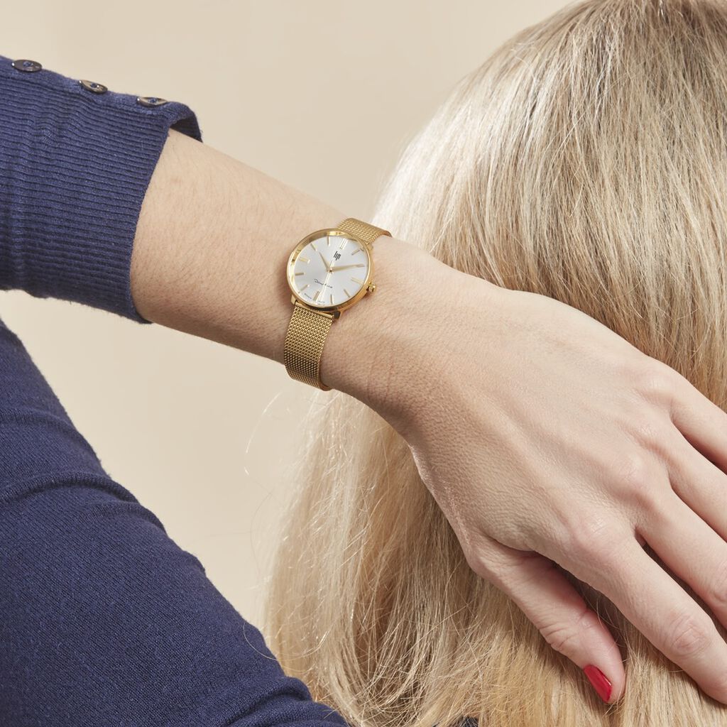 Montre Lip Dauphine Doré - Montres Femme | Histoire d’Or