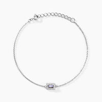 Bracelet Laurine Argent Blanc Oxyde De Zirconium
