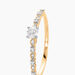 Bague Les Inseparables Or Jaune Diamant - Bagues solitaires Femme | Histoire d’Or